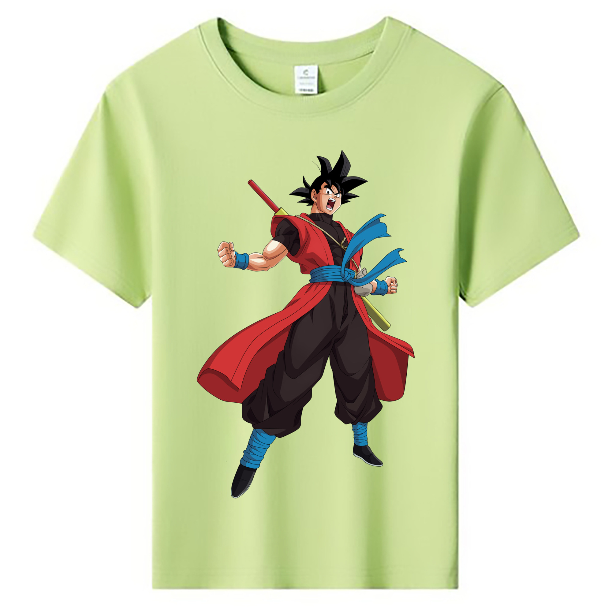 （画像用） ドラゴンボール 孫悟空（そん ごくう）Son Goku カカロット DRAGON BALL Kakarotto 綿100％キッズTシャツ（フロントプリント）